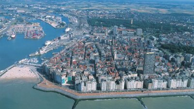 oostende vanuit de lucht