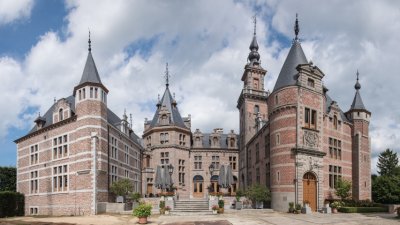 kasteel sleurs zomer