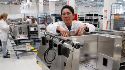 Barco lasertechnologie productie