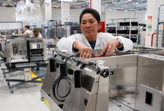 Barco lasertechnologie productie