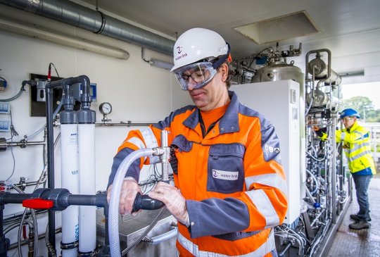 pilootopstelling water-link aquafin