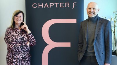 Foto lancering Chapter F Liesbeth Vandenrijt en Koen Hendrix kopie
