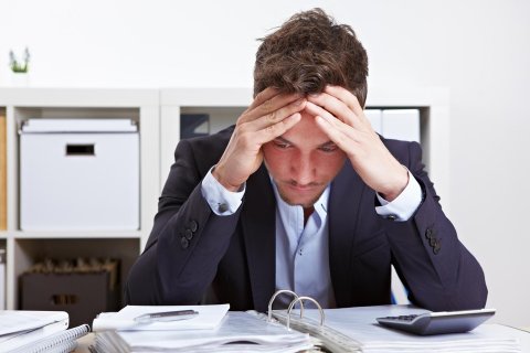 Depressie werk ziek (Robert Kneschke – Fotolia)