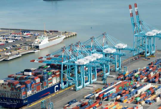 Zeebrugge haven mooi