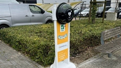 Bedrijvenpark Duwijck plaatst AED-toestellen