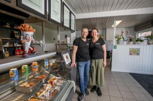 Jan Van Den Bergh en Kelly Helsen