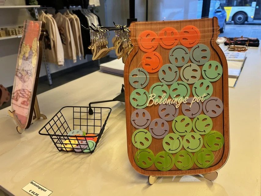 Beloningspot voor Zindelijkheidstraining in de Klas - Magnetische