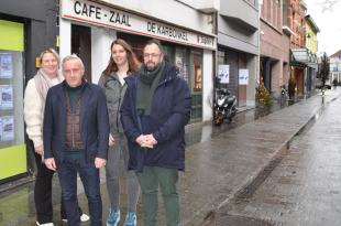 Unizo-voorzitters Nancy Apers (links) en Marijn De Keyzer (rechts)