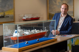 Carl-Antoine Saverys, topman van het Antwerpse bedrijf Exmar