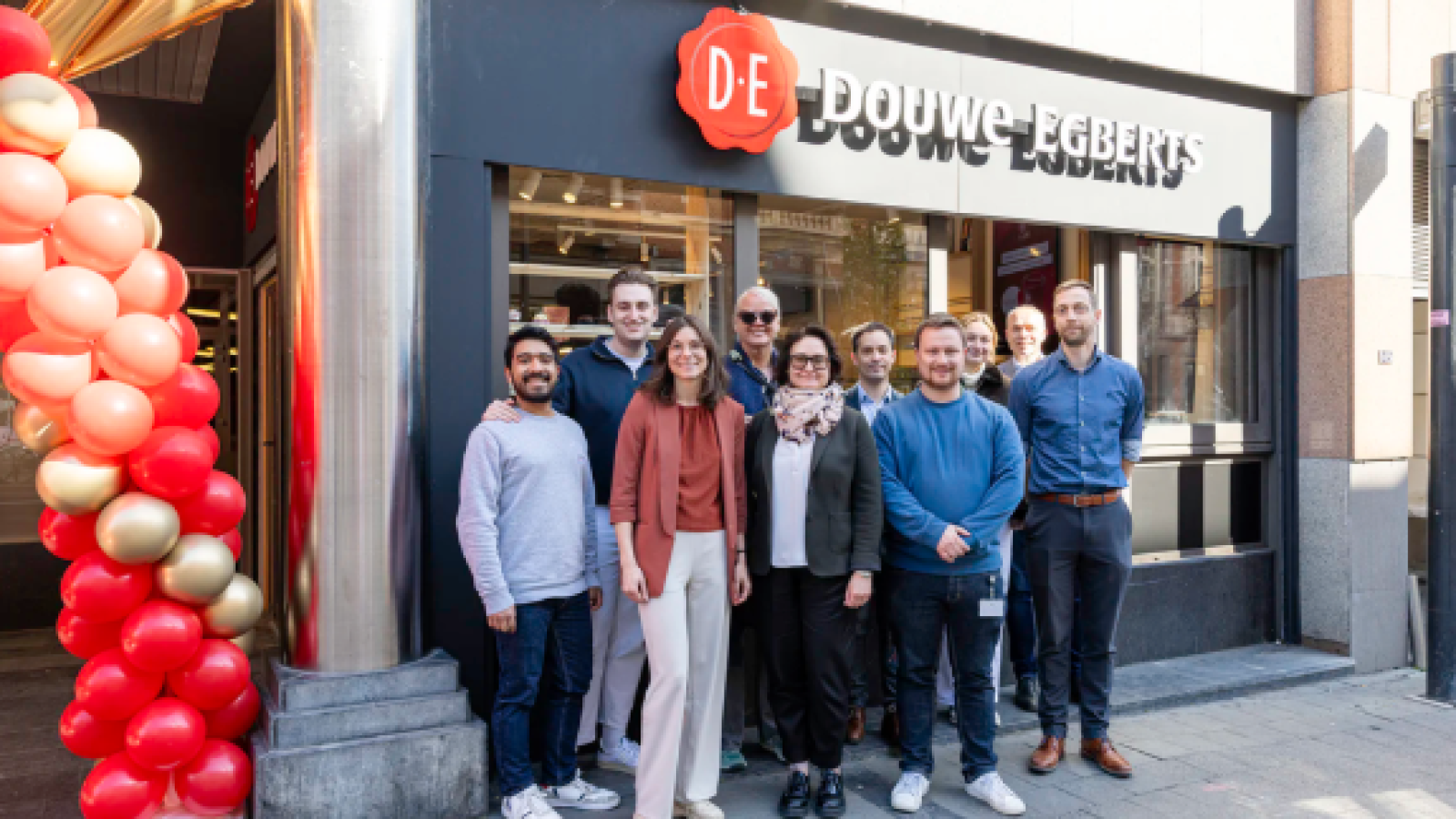 Douwe Egberts-café in Leuven