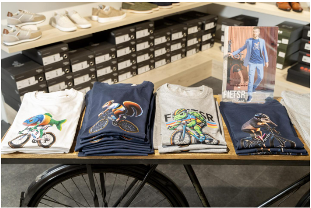 T-shirts van Fietsr