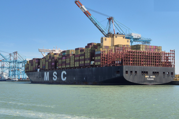 Zeebrugge diepgang record