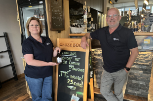 Nadine Daems en Peter Van Glabbeek sluiten na 14 jaar hun biercafé De Crawaett in Lille.