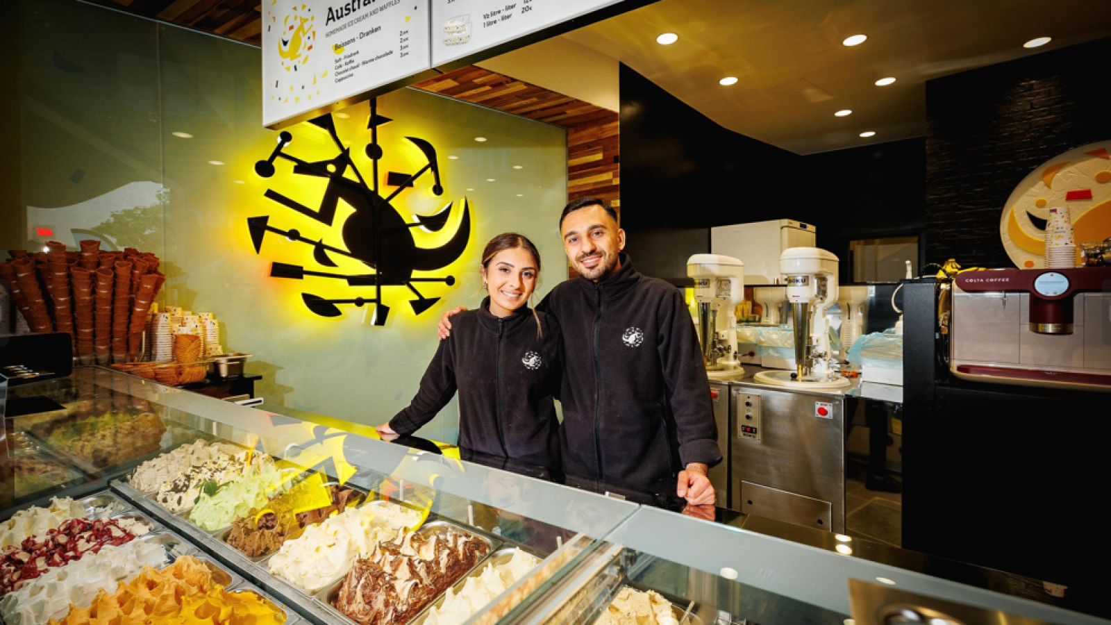 Uitbaters Australian Ice Cream Mechelen