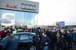 Mobilization Day Of Audi Brussels Workers