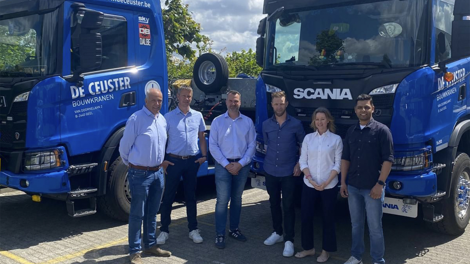 De Ceuster Bouwkranen Scania