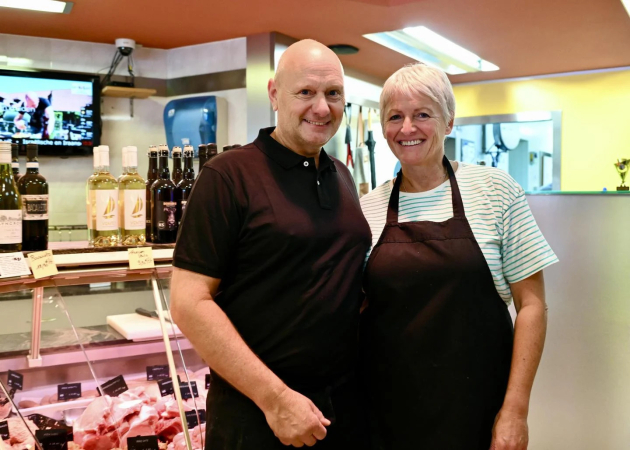 Dirk van Bunder met Jeanine
