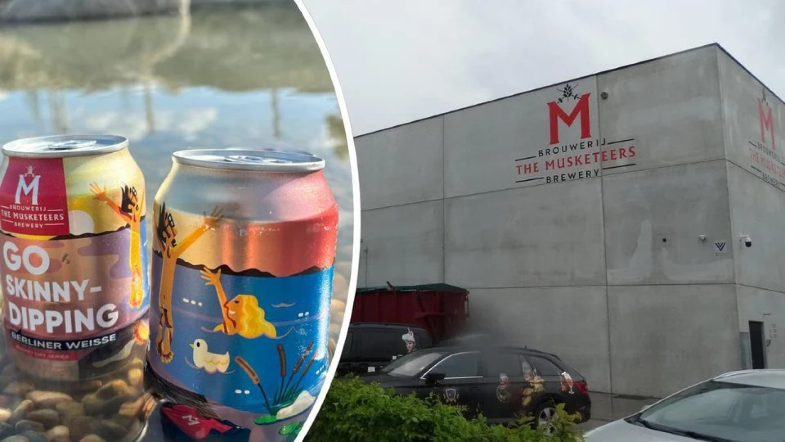 Go Skinny-dipping is het nieuwste biertje van The Musketeers