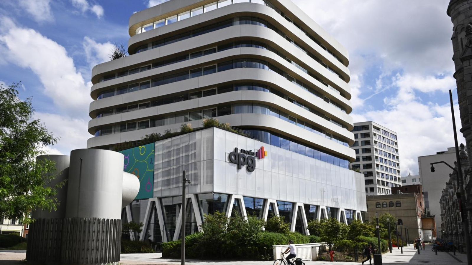 hoofdkantoor DPG Media Antwerpen
