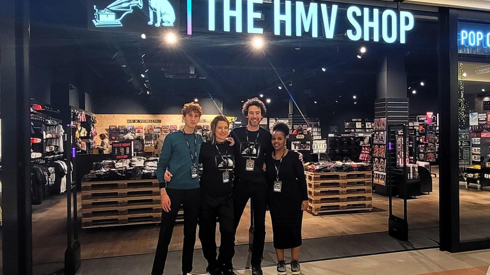 Britse platen- en merchandisewinkel HMV wil winkel openen op de Meir