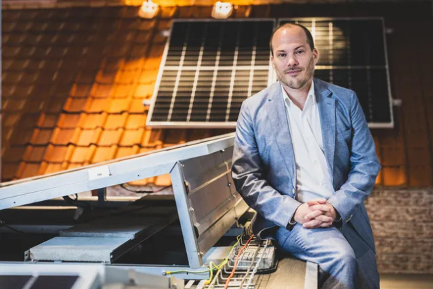De topman van Energyvision Maarten Michielssens