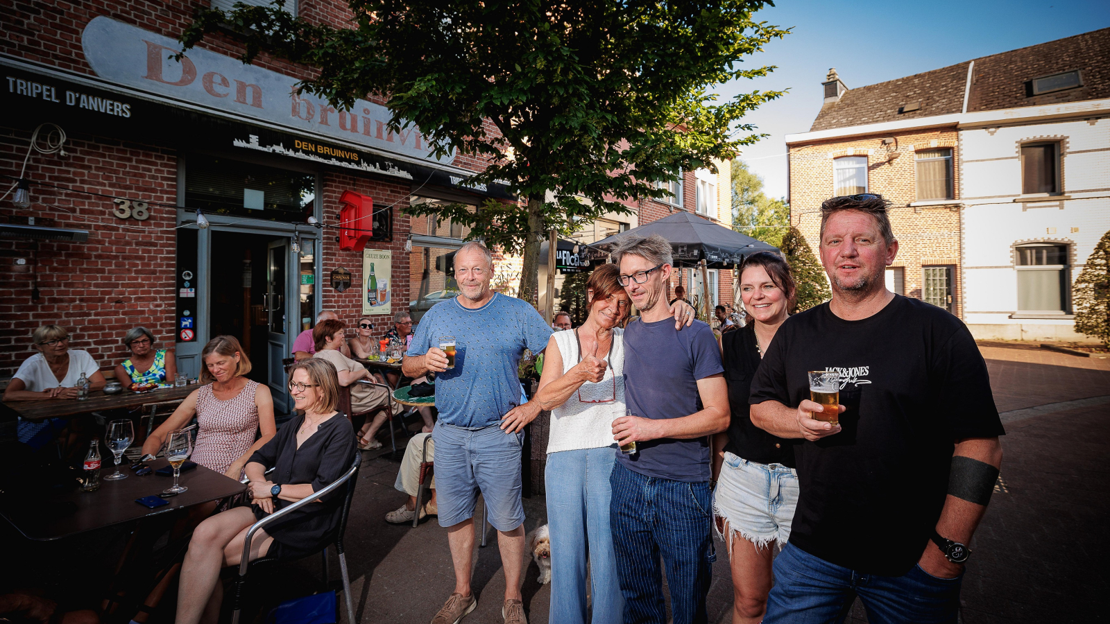 20250630 Hombeek Belgium : Cafe den bruinvis nieuwe eigenaars