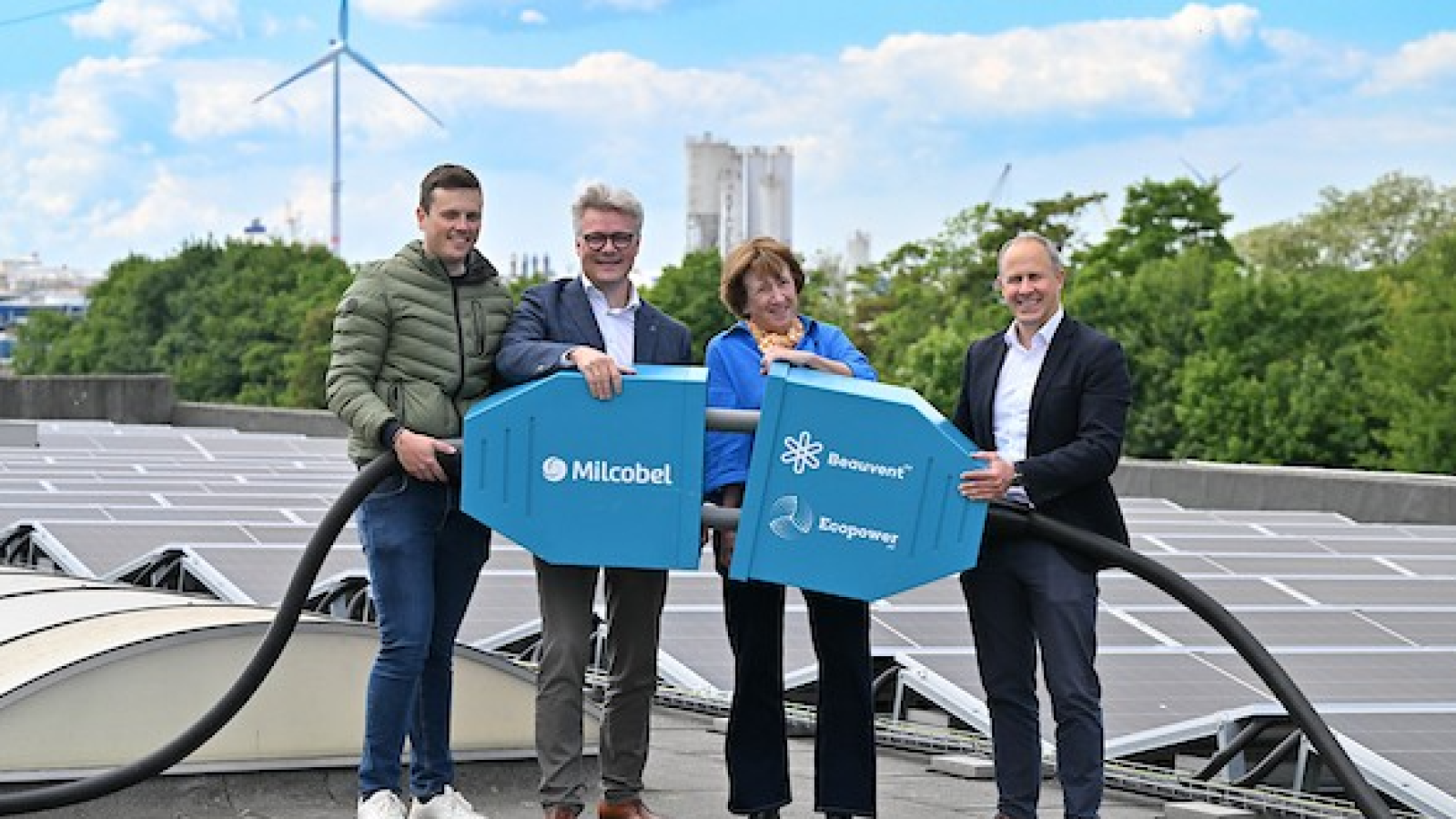 Zonne-installastie Milcobel