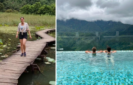 Jelene Verbruggen spendeert haar bouwverlof in het bergachtige landschap van Noord-Vietnam.