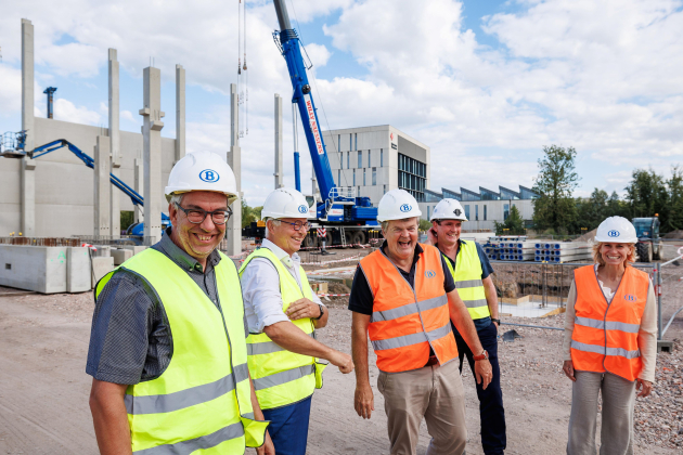 Bouw logistiek centrum nmbs hoofdfoto
