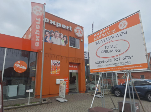 De winkel van Demesmacre in Bierbeek