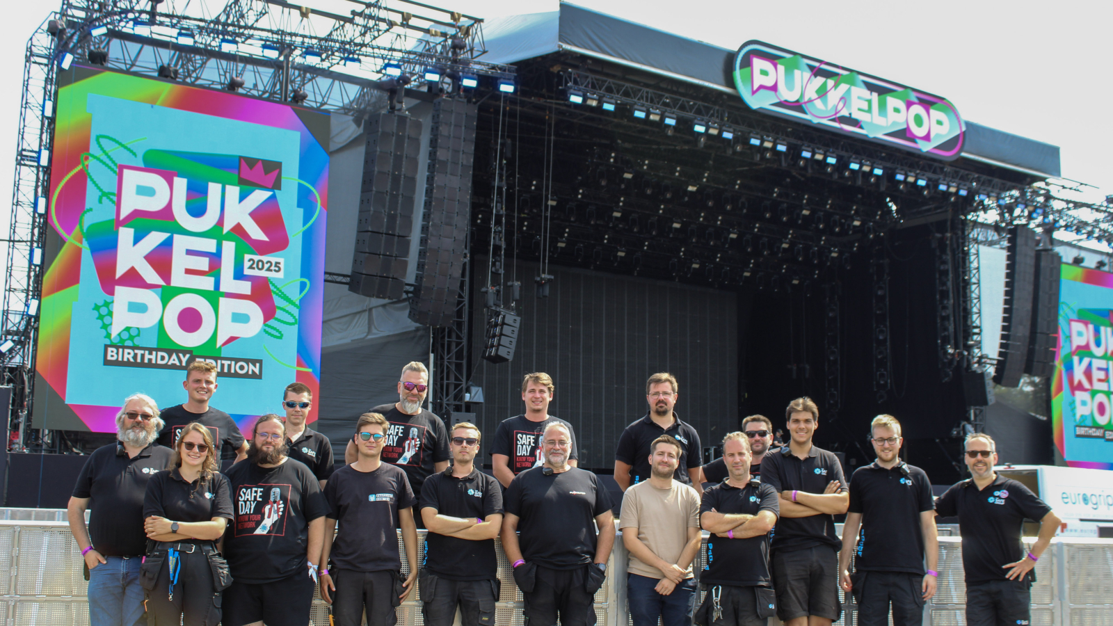 Pukkelpop groepsfoto 2025