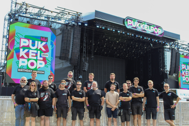 Pukkelpop groepsfoto 2025