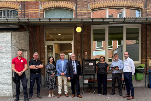 Slimme schoolbel van bedrijf uit Holsbeek geïnstalleerd in Aalsterse school