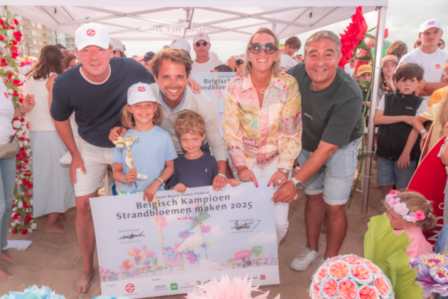 Zoute Beach Flower Festival winnaars-mooistebloem-BelgischKampioenen