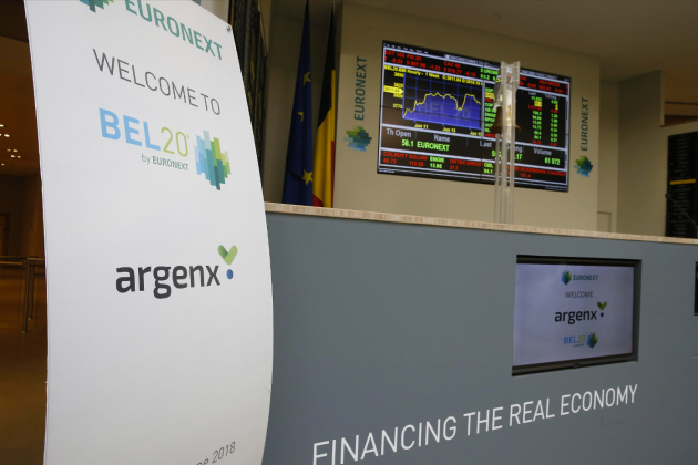 Argenx wordt opgenomen in Euro Stoxx 50