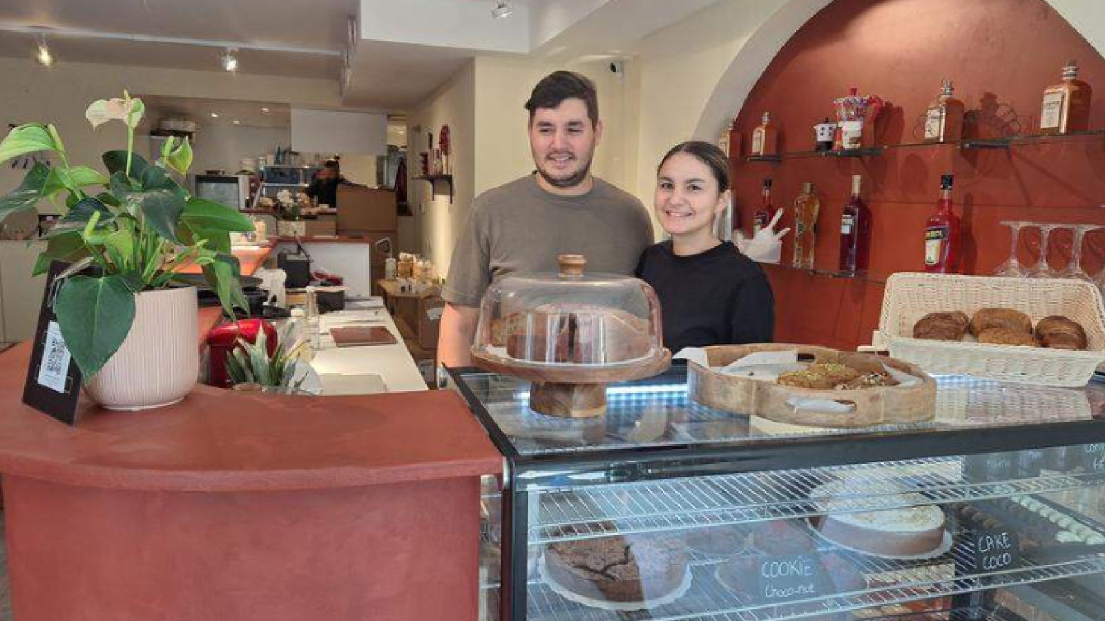 Chiara Galasso en haar vriend Nicolas openden de deuren van hun brunchrestaurant Brunchissimo in Jezus- Eik