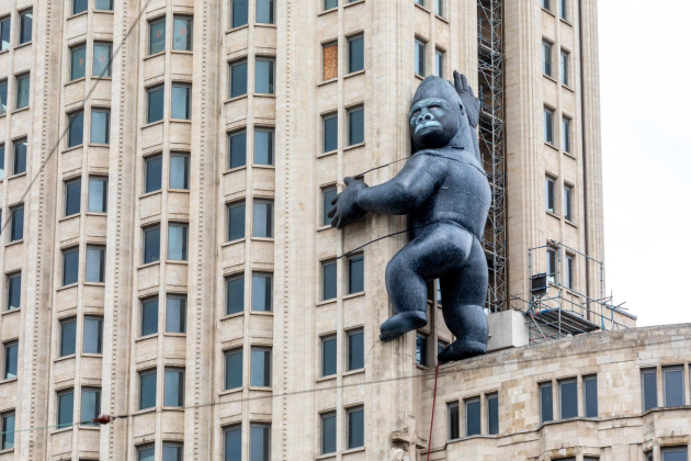 King Kong op de Boerentoren