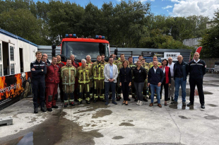 Lokers bedrijf steekt Oost-Vlaams oefencentrum voor brandweer mee in het nieuw