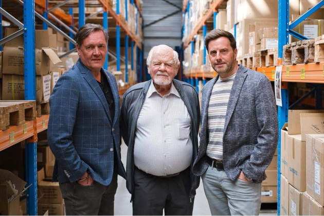 Nicolas Vandeleur, Eddy Van den Berghe en Mario Rottier