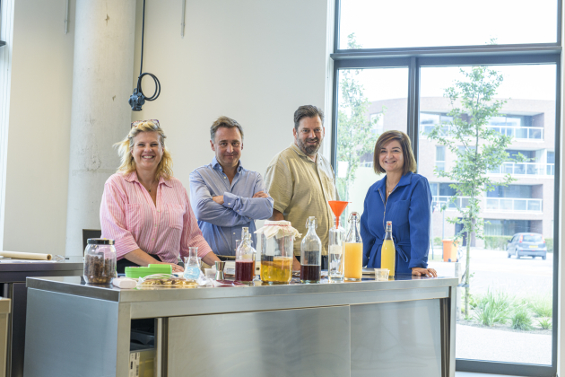 Severine Distave, Ludovic Depoortere, Maxime Willems, Emilie Decoutere.