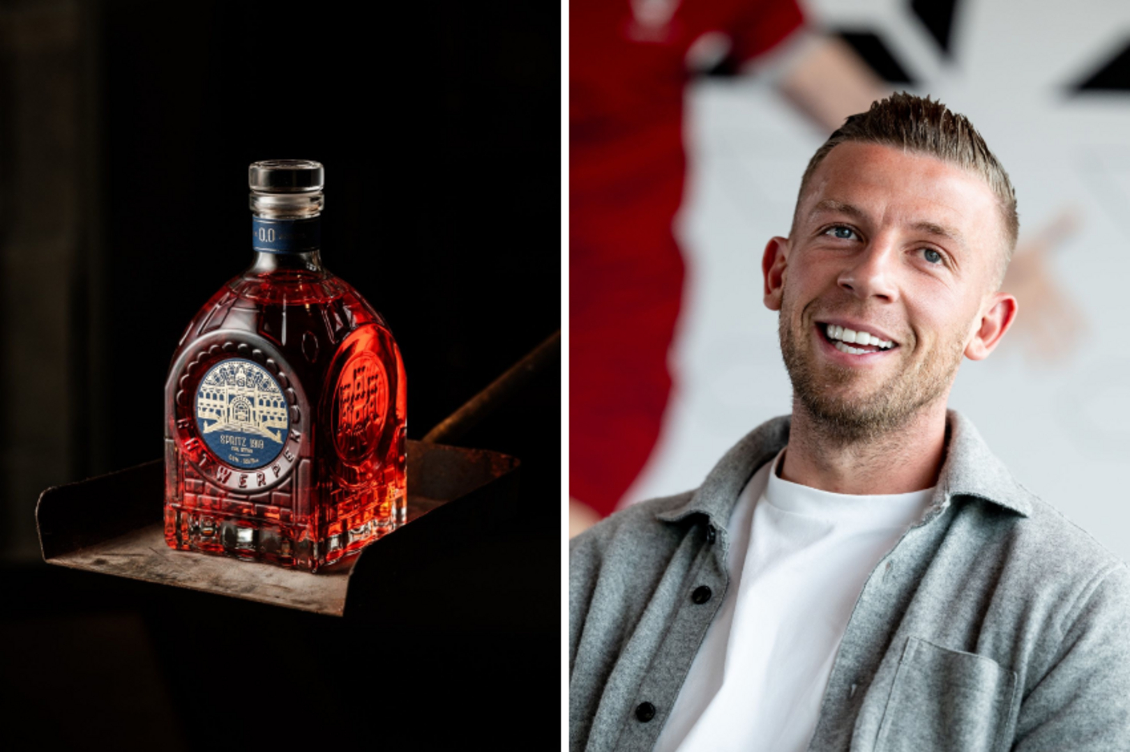 Toby Alderweireld lanceert alcoholvrije Spritz 1919 - 0,0% in Antwerpen