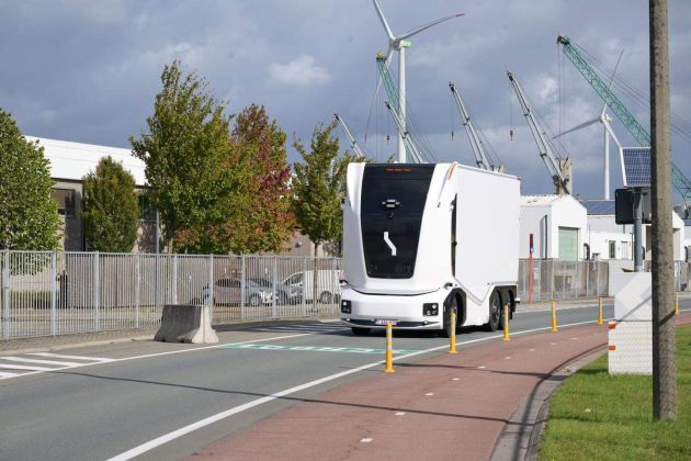 Zelfrijdende truck