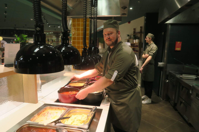 Chef kok Sidney Vermeulen