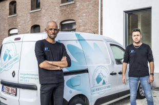 Gabriël en Glenn hebben hun eigen poetsbedrijf G&G Perfect Cleaning