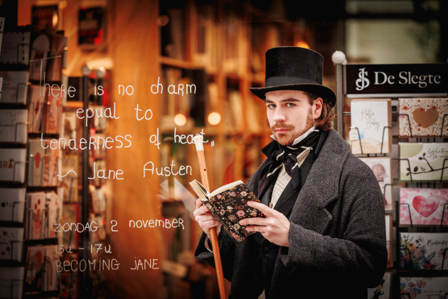 Studio Belle-Époque en Mechelse handelaars vieren 250 jaar Jane Austen met literaire wandeling