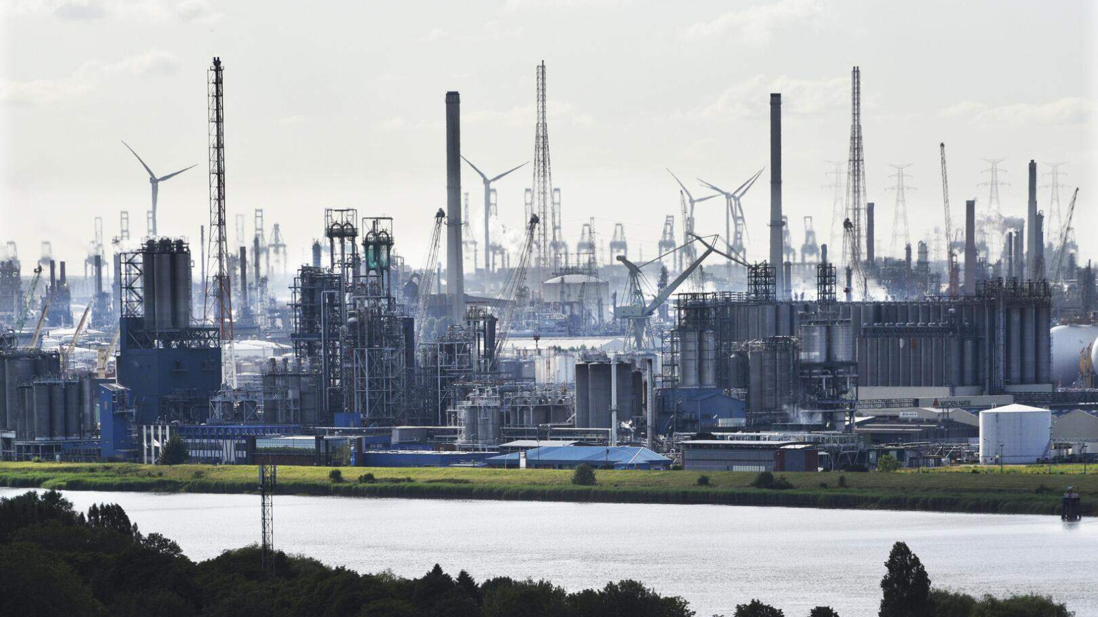 Het Antwerpse havengebied is de belangrijkste speler in de regio Antwerpen-Waasland