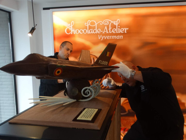 Het werk is ook nog te bewonderen in het atelier van Wim