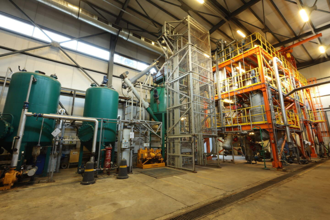 In Istanbul staat al sinds 2016 een demonstratiefabriek van SynPet