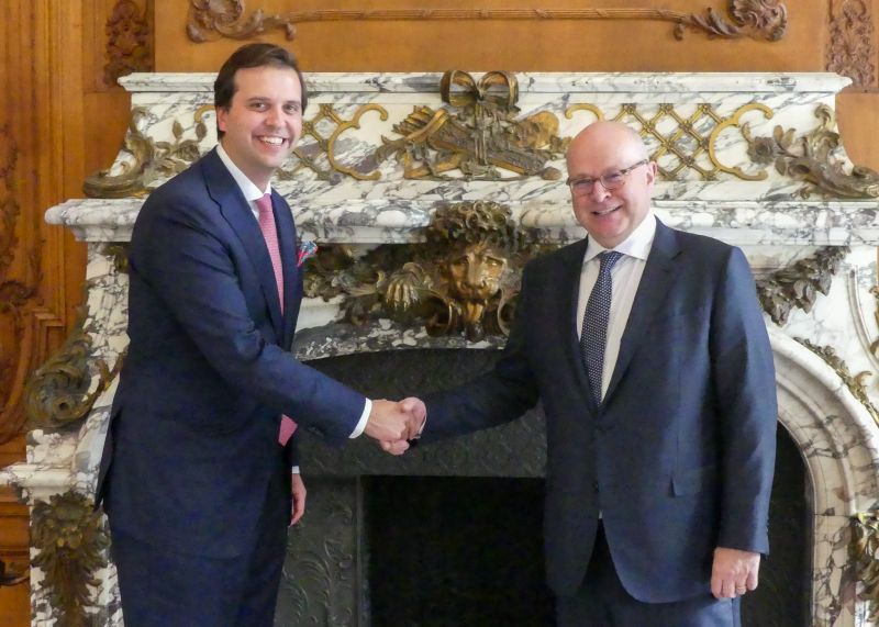 Patrick Maselis ingezworen als nieuwe voorzitter van De Warande