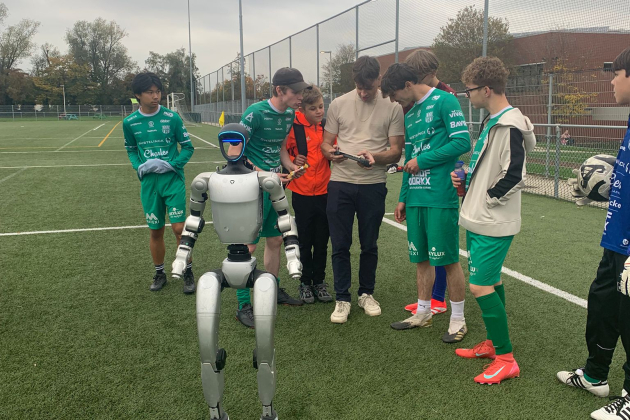 Robot voetbal